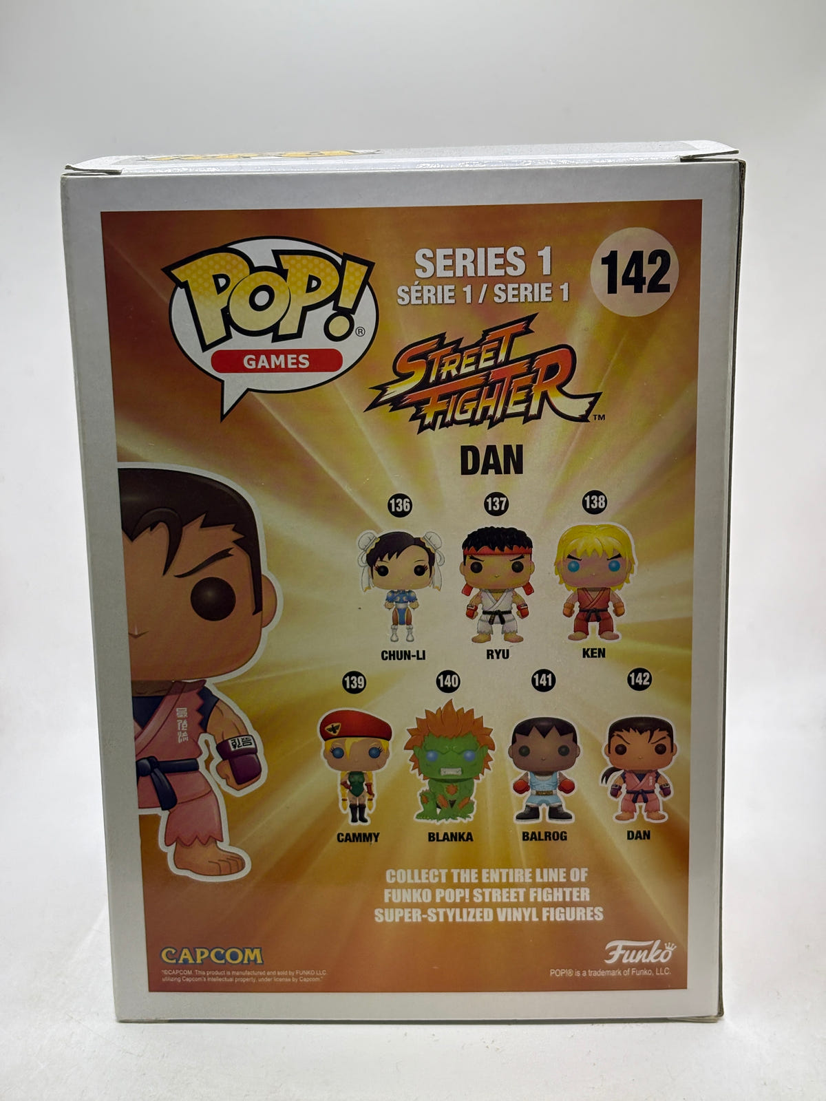 Funko POP! Games Street Fighter #142 Dan Vinyl Figure image 3