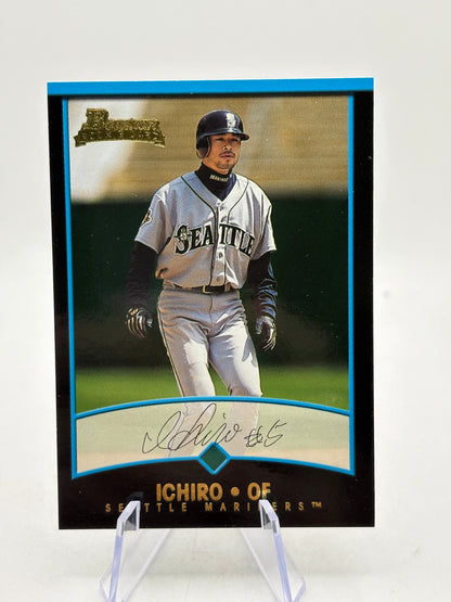 2001 Bowman Draft Picks #BDP84 Ichiro Suzuki RC HOF Rookie Card FRENLY BRICKS - Open 7 Days