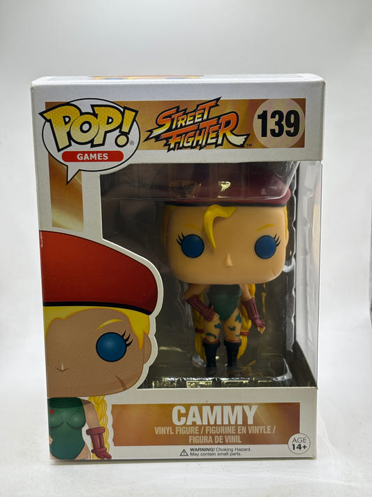 Funko POP! Games Street Fighter #139 Cammy Vinyl Figure