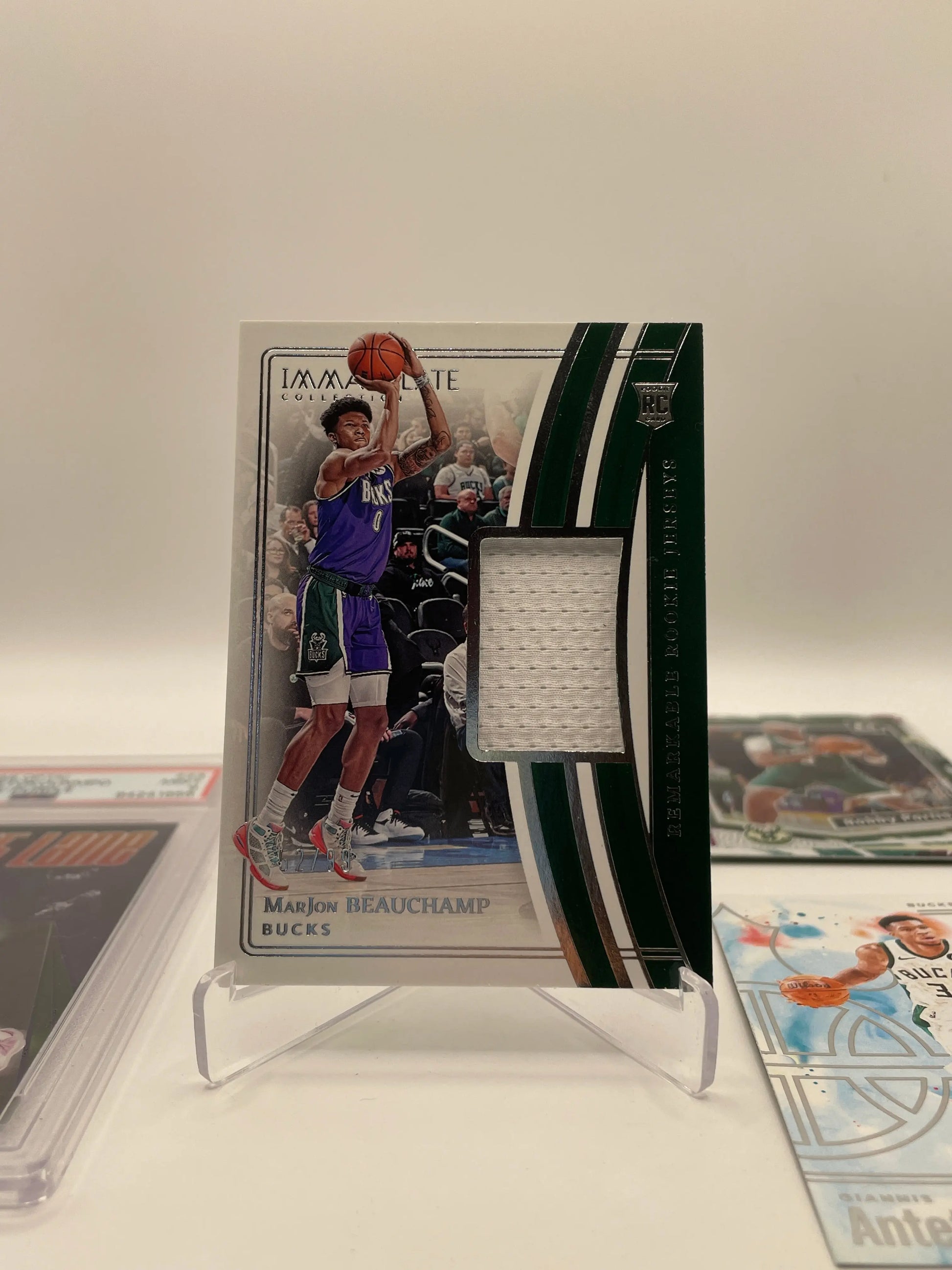 NBA Auto & Patch Milwaukee Bucks sports card lot , bundle - Giannis Antetokounmpo + more (lot#41) FRENLY BRICKS - Open 7 Days
