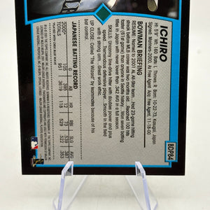 2001 Bowman Draft Picks #BDP84 Ichiro Suzuki RC HOF Rookie Card FRENLY BRICKS - Open 7 Days
