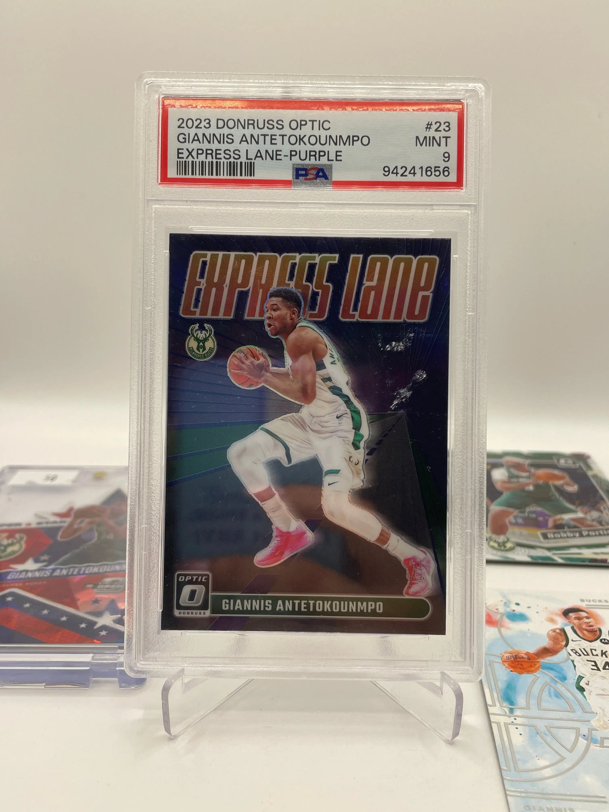 NBA Auto & Patch Milwaukee Bucks sports card lot , bundle - Giannis Antetokounmpo + more (lot#41) FRENLY BRICKS - Open 7 Days