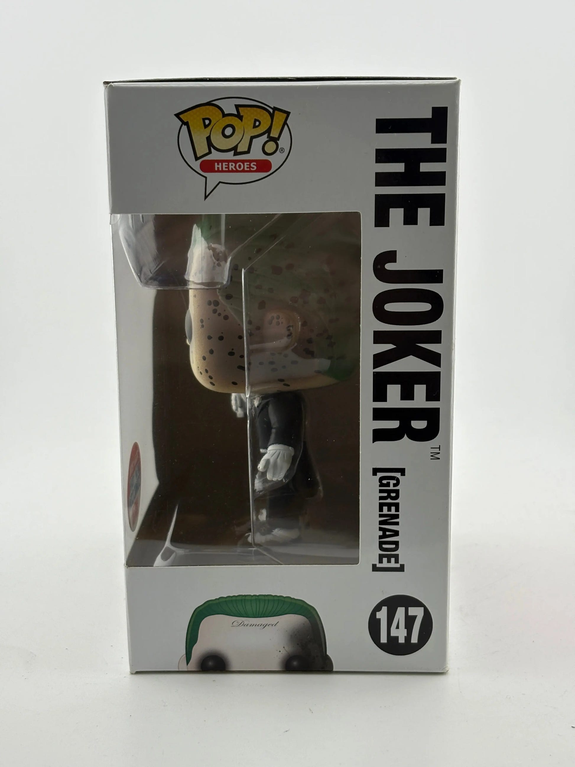 Funko POP! Heroes Suicide Squad #147 The Joker [Grenade] 2016 NYCC Limited FRENLY BRICKS - Open 7 Days image 2
