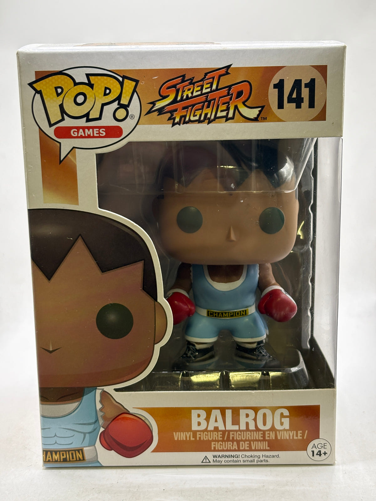 Funko POP! Games Street Fighter #141 Balrog Vinyl Figure image 1
