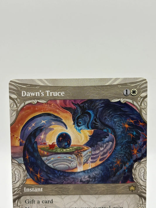 Magic The Gathering - Dawns Truce #0295 Rare BLB Bloomburrow LP FRENLY BRICKS - Open 7 Days