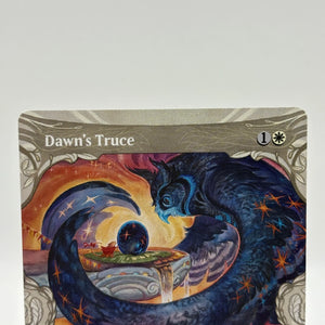 Magic The Gathering - Dawns Truce #0295 Rare BLB Bloomburrow LP FRENLY BRICKS - Open 7 Days
