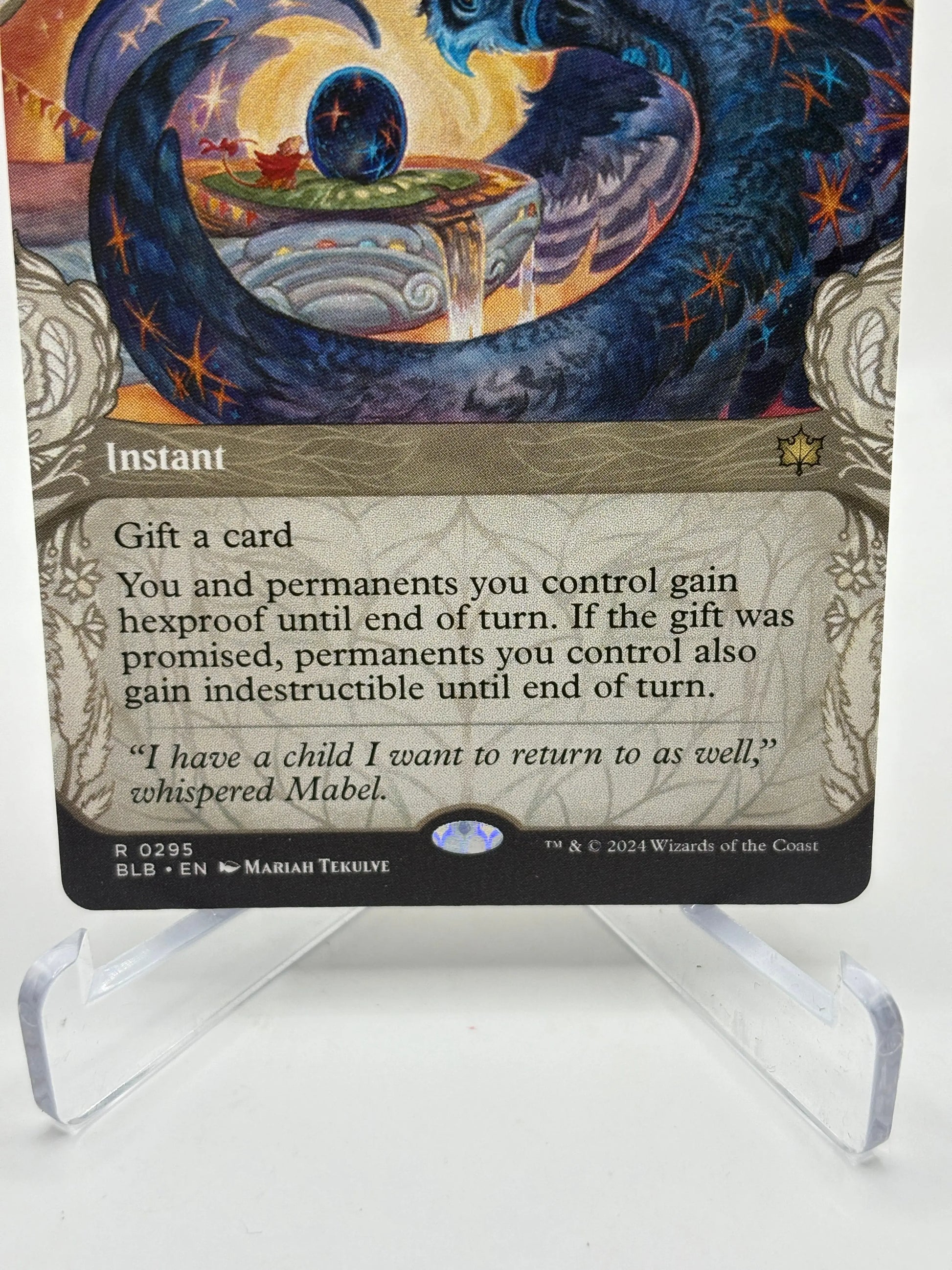 Magic The Gathering - Dawns Truce #0295 Rare BLB Bloomburrow LP FRENLY BRICKS - Open 7 Days