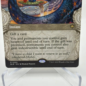 Magic The Gathering - Dawns Truce #0295 Rare BLB Bloomburrow LP FRENLY BRICKS - Open 7 Days