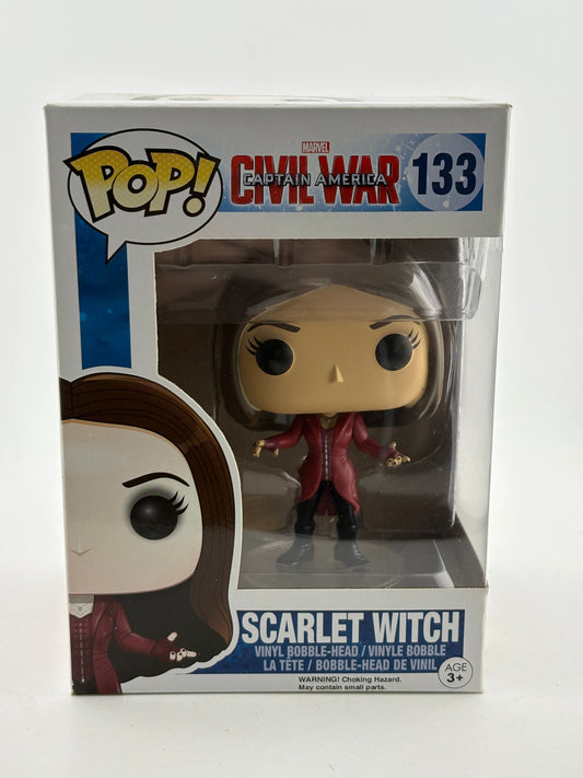 Funko POP! Marvel Captain America Civil War #133 Scarlet Witch Vinyl Bobble-head FRENLY BRICKS - Open 7 Days