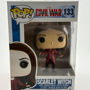 Funko POP! Marvel Captain America Civil War #133 Scarlet Witch Vinyl Bobble-head FRENLY BRICKS - Open 7 Days