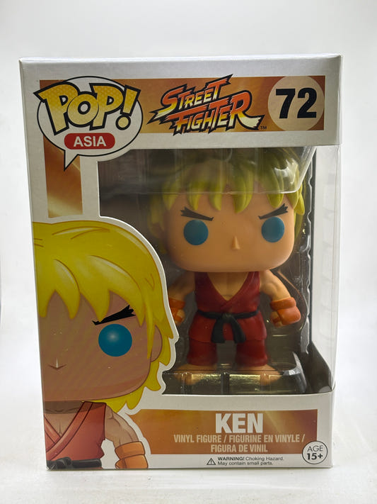 Funko POP! Asia Street Fighter #72 Ken Vinyl Figure