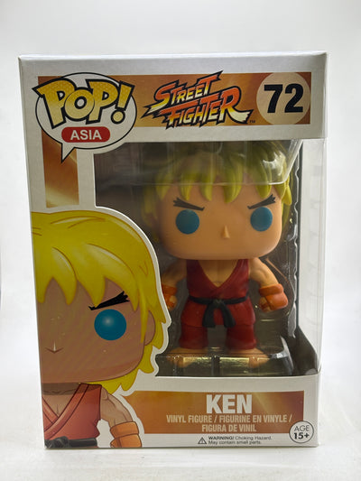 Funko POP! Asia Street Fighter #72 Ken Vinyl Figure