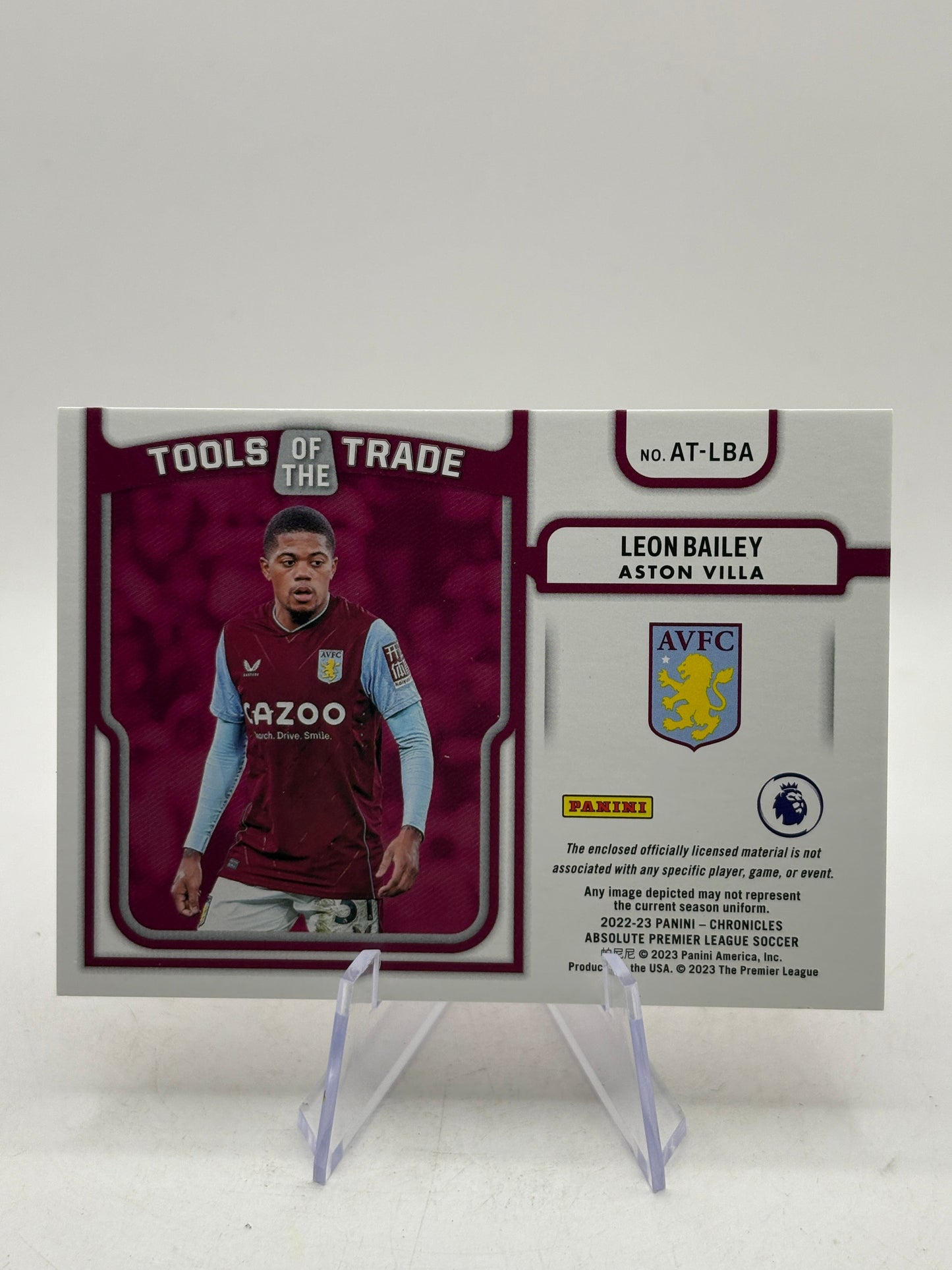2022-23 Panini Chronicles Absolute - Leon Bailey #AT-LBA Patch /99 FRENLY BRICKS - Open 7 Days