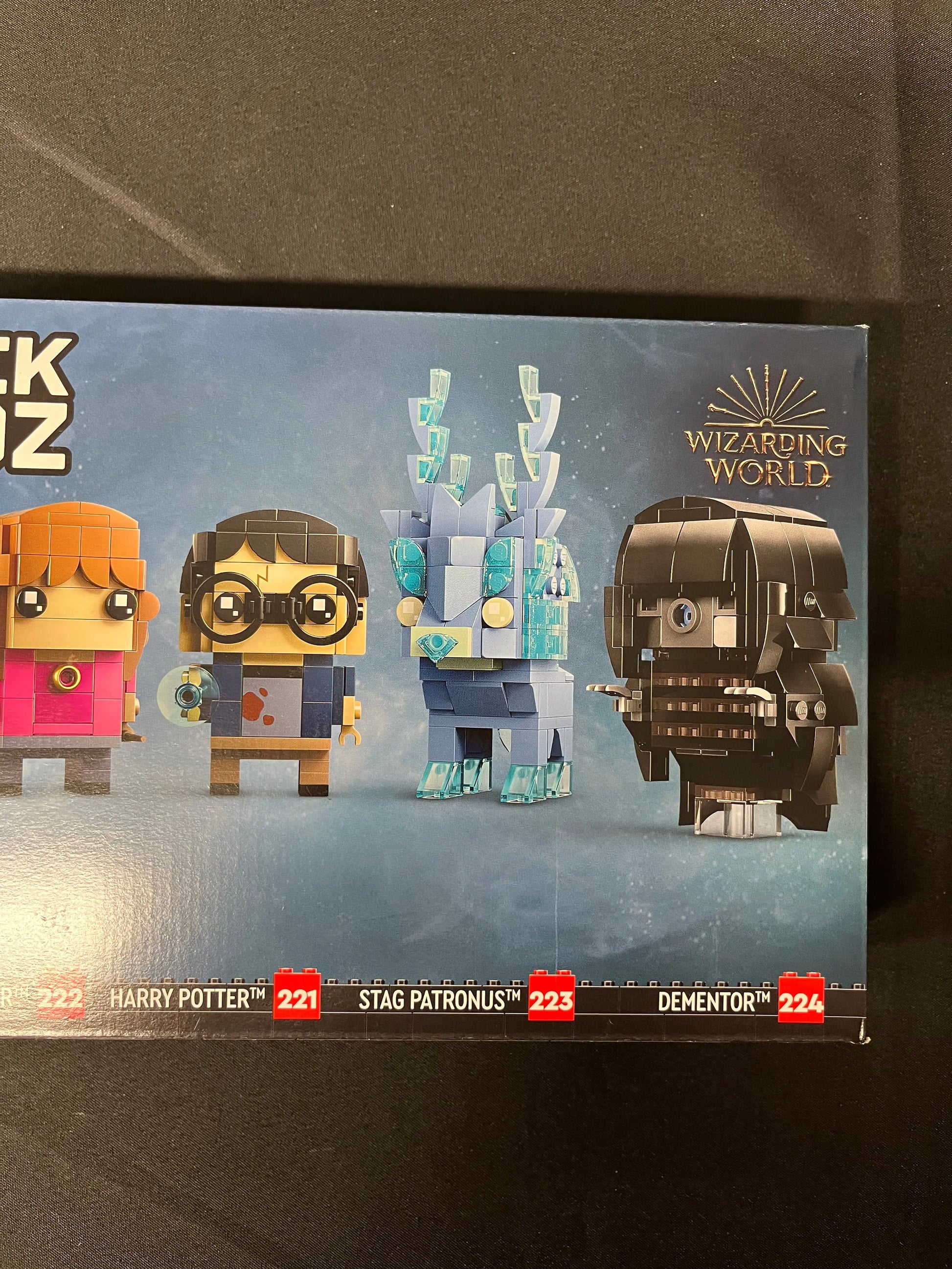 LEGO Brick Headz - Harry Potter 5 Pack - Sirius Black #225 Hermione Granger #222 Harry Potter #221 Stag Patronus #223 Dementor #224 FRENLY BRICKS - Open 7 Days