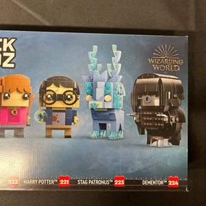 LEGO Brick Headz - Harry Potter 5 Pack - Sirius Black #225 Hermione Granger #222 Harry Potter #221 Stag Patronus #223 Dementor #224 FRENLY BRICKS - Open 7 Days