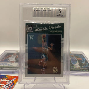 NBA Auto & Patch Milwaukee Bucks sports card lot , bundle - Malcolm Brogdon + more (lot#42) FRENLY BRICKS - Open 7 Days