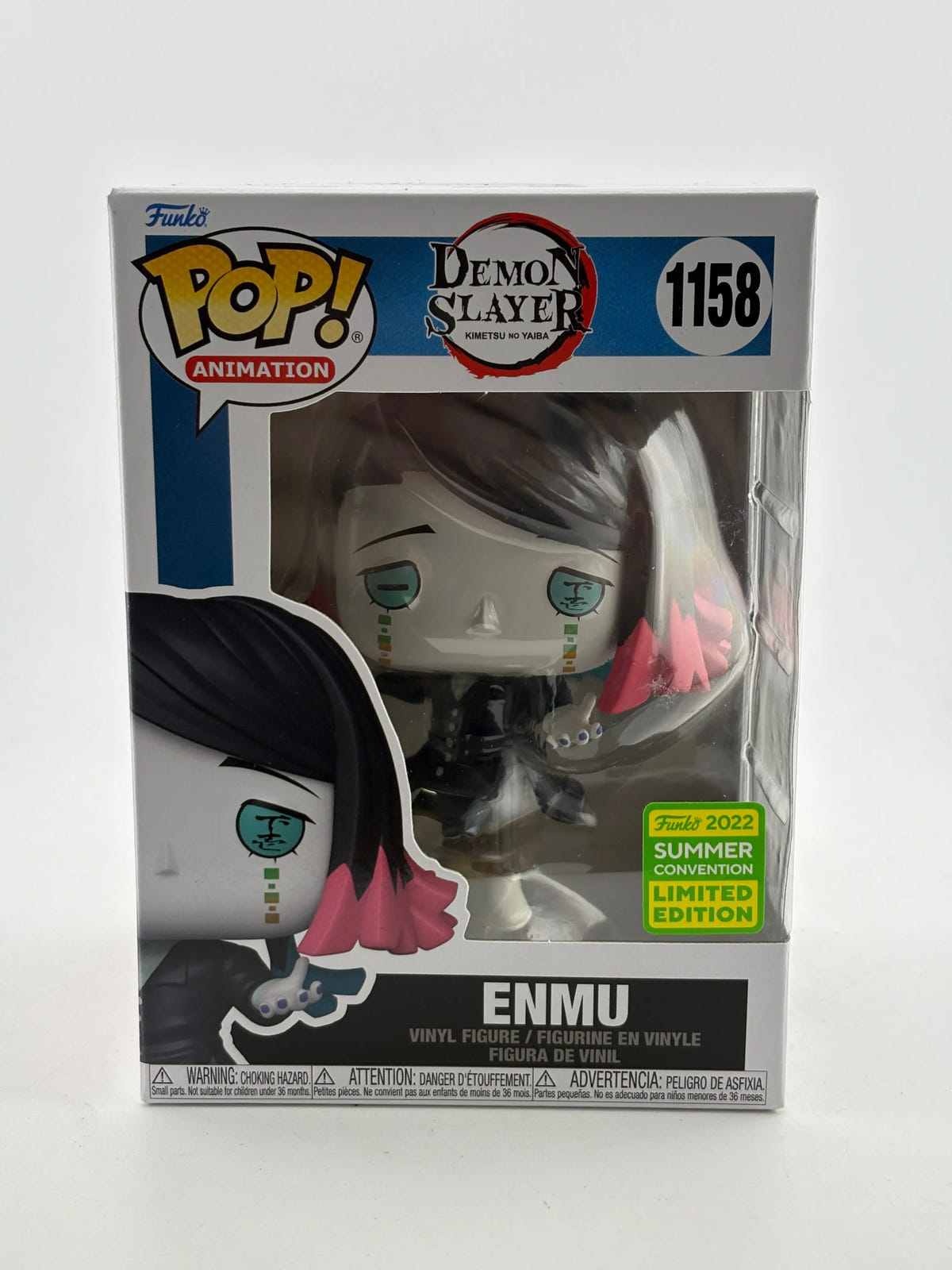 Funko POP! Animation Demon Slayer #1158 Enmu 2022 Summer Con Limited FRENLY BRICKS - Open 7 Days image 1