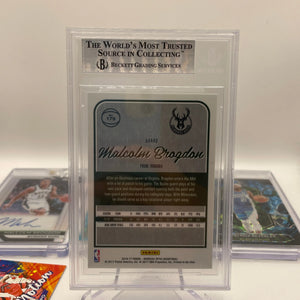 NBA Auto & Patch Milwaukee Bucks sports card lot , bundle - Malcolm Brogdon + more (lot#42) FRENLY BRICKS - Open 7 Days