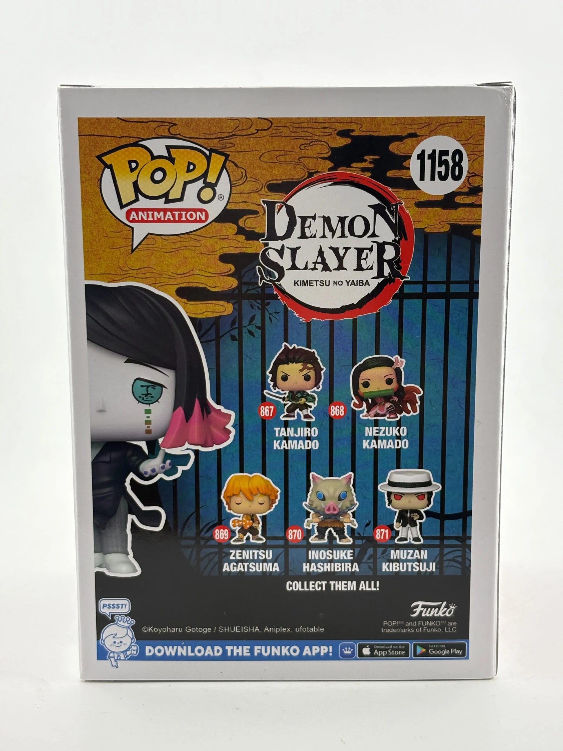 Funko POP! Animation Demon Slayer #1158 Enmu 2022 Summer Con Limited FRENLY BRICKS - Open 7 Days image 3