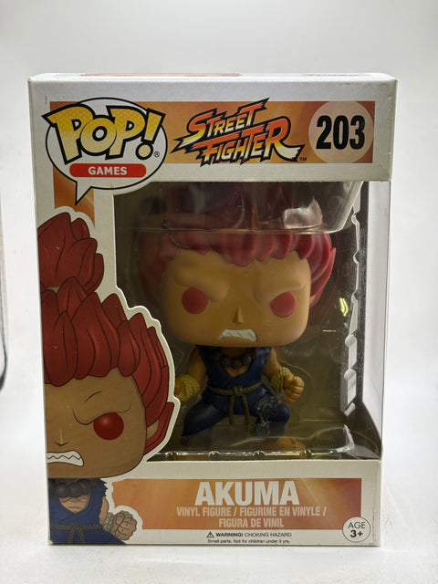 Funko POP! Games Street Fighter #203 Akuma Vinyl Figure