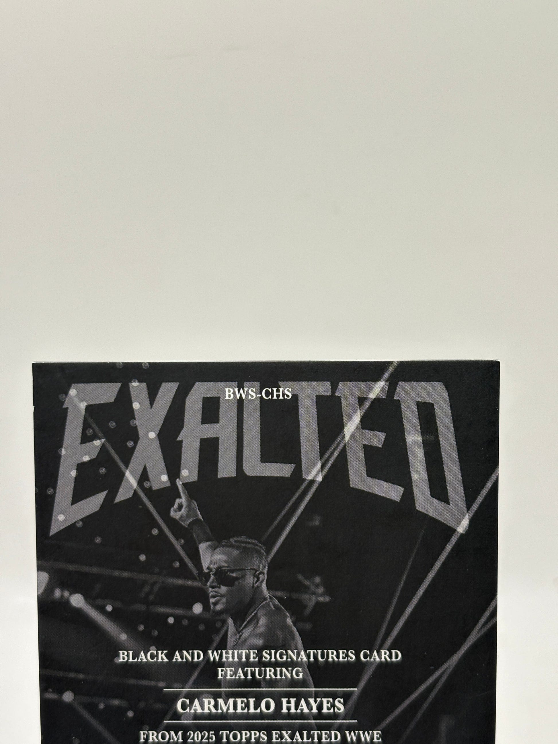 2025 Topps Exalted WWE - Carmelo Hayes Auto /99, photo 3 image 3