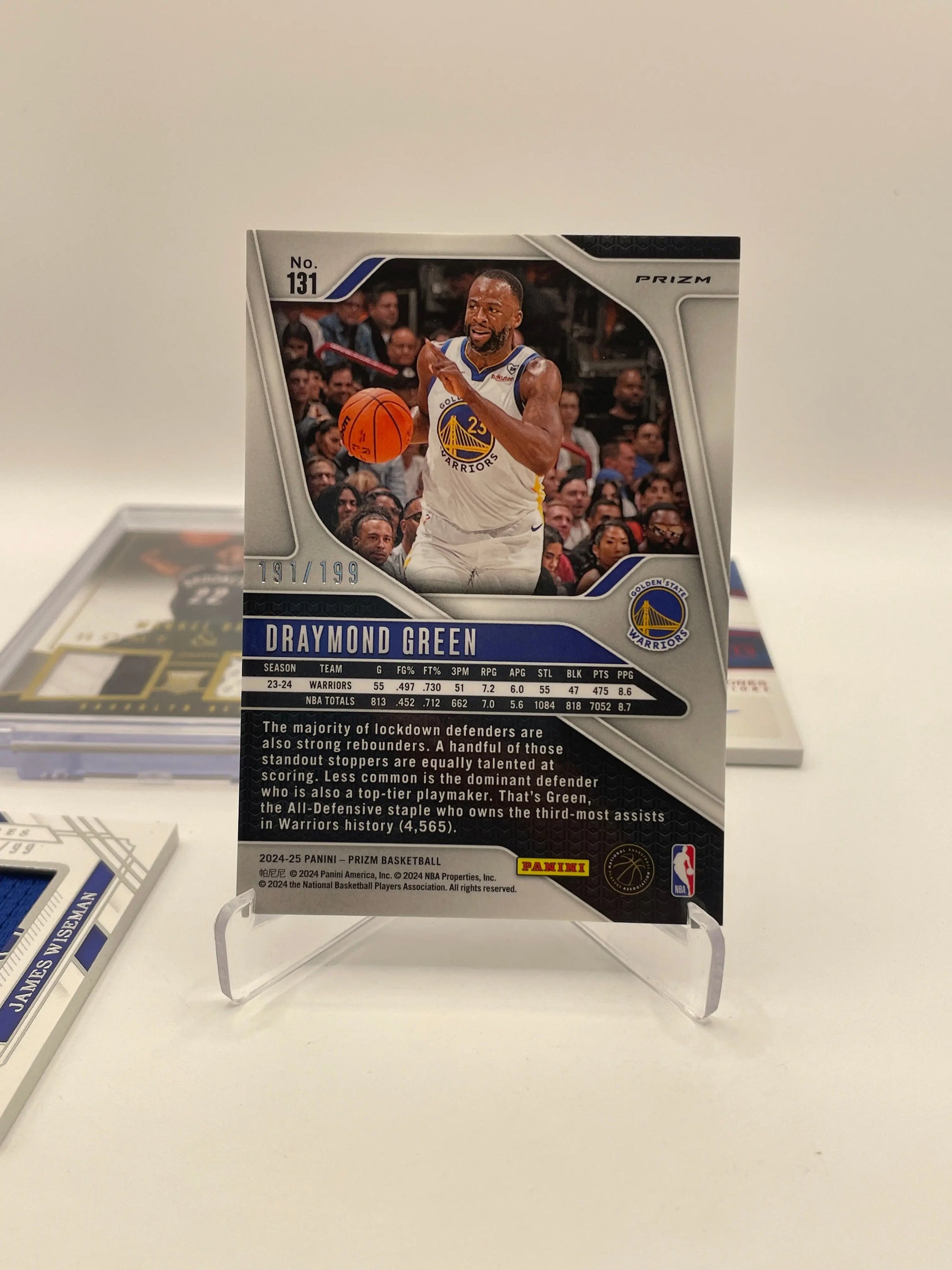 NBA Auto & Patch Golden State Warriors sports card lot , bundle - James Wiseman  + more (lot#43) FRENLY BRICKS - Open 7 Days