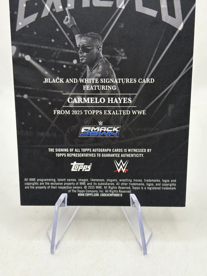 2025 Topps Exalted WWE - Carmelo Hayes Auto /99 FRENLY BRICKS - Open 7 Days