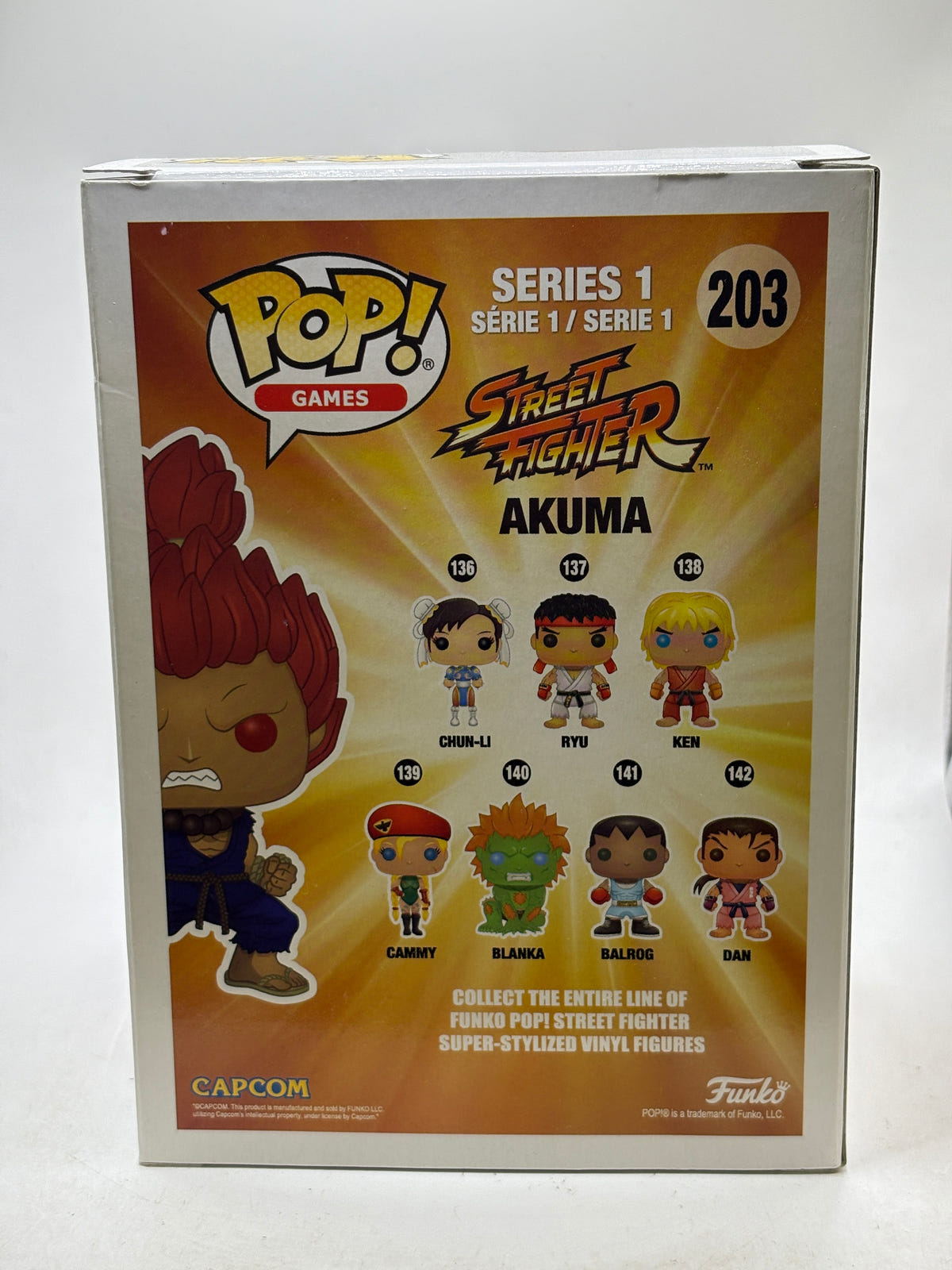 Funko POP! Games Street Fighter #203 Akuma Vinyl Figure image 3