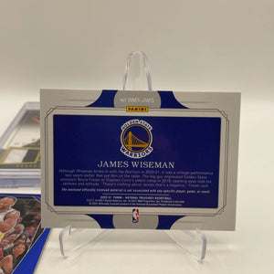 NBA Auto & Patch Golden State Warriors sports card lot , bundle - James Wiseman  + more (lot#43) FRENLY BRICKS - Open 7 Days