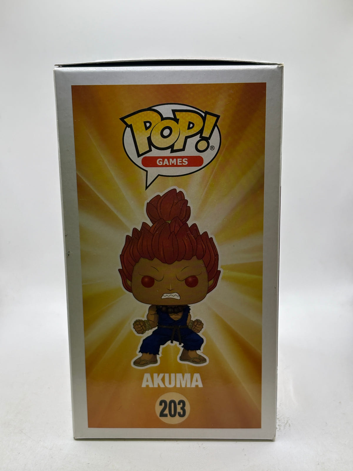 Funko POP! Games Street Fighter #203 Akuma Vinyl Figure image 4