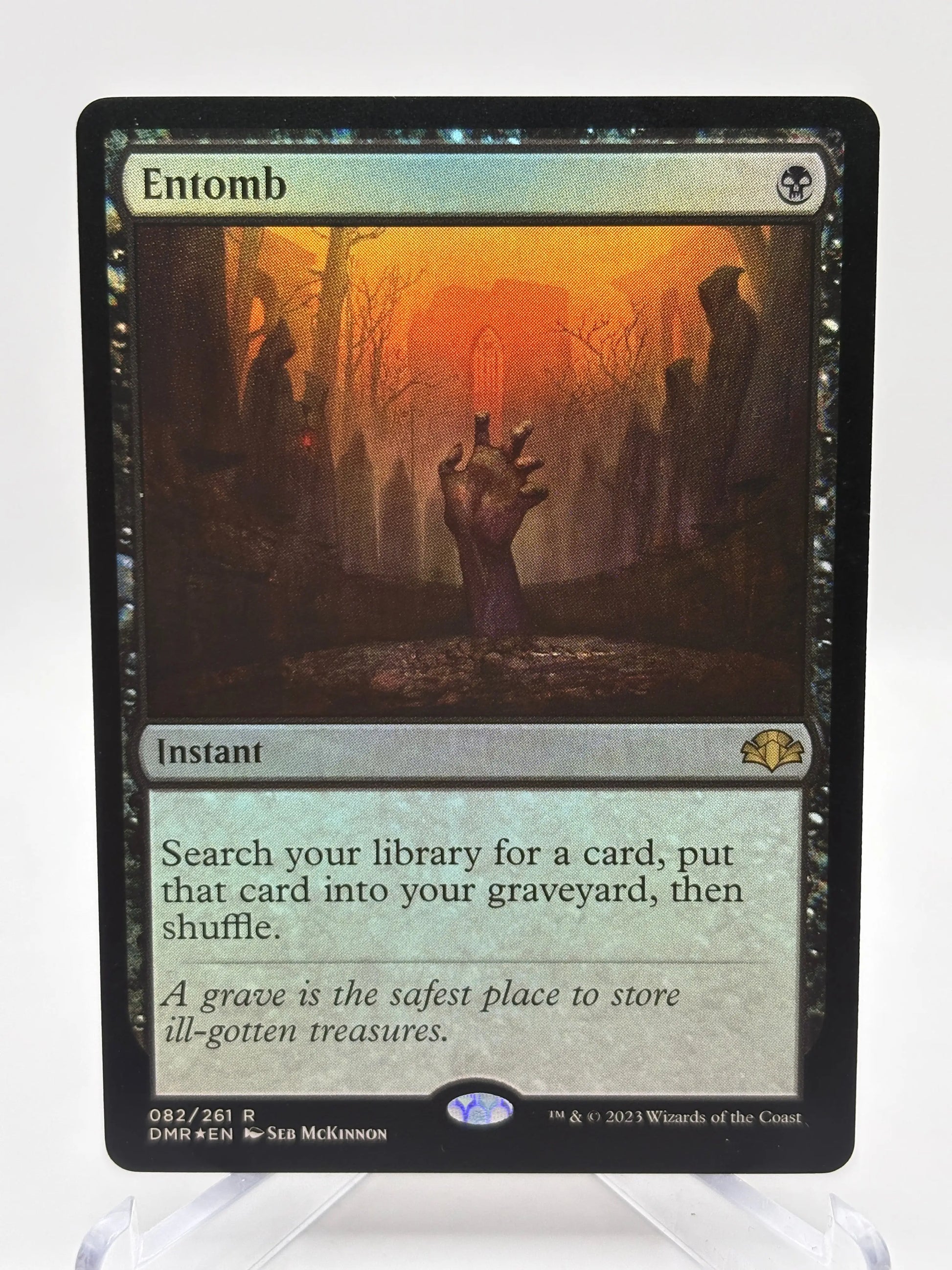 Magic The Gathering - Entomb #082/261 Rare Foil Dominaria Remastered DMR LP FRENLY BRICKS - Open 7 Days