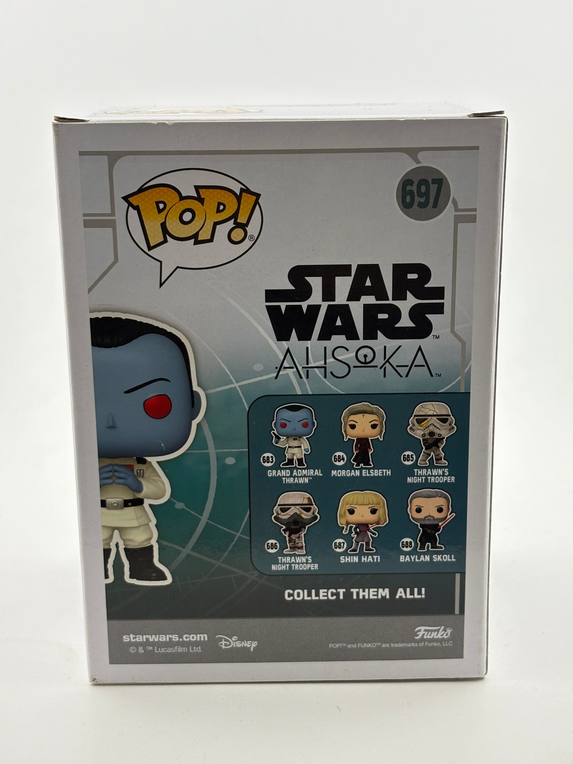 Funko POP! Star Wars Ahsoka #697 Grand Admiral Thrawn 2024 Summer Con Limited FRENLY BRICKS - Open 7 Days