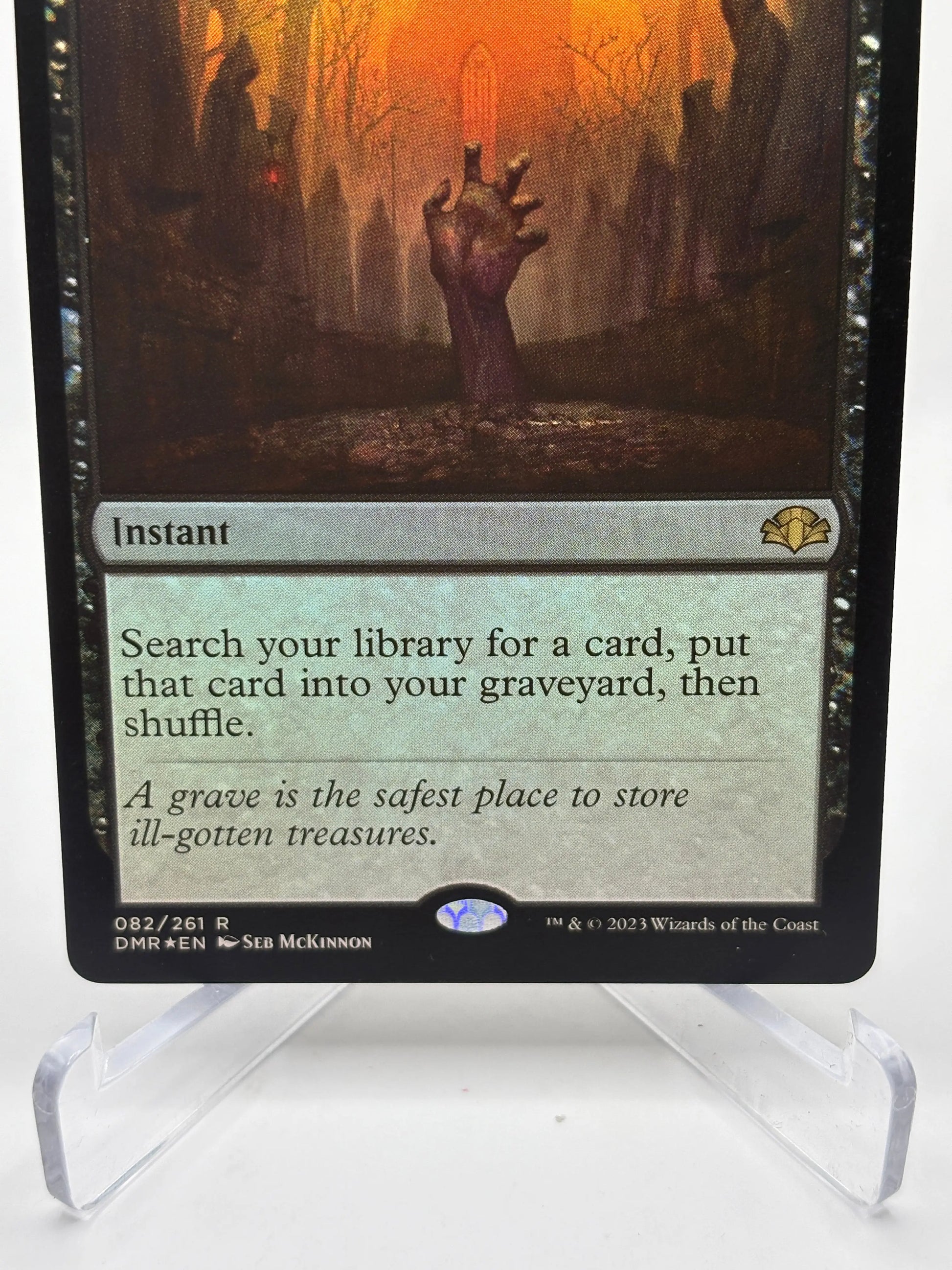 Magic The Gathering - Entomb #082/261 Rare Foil Dominaria Remastered DMR LP FRENLY BRICKS - Open 7 Days