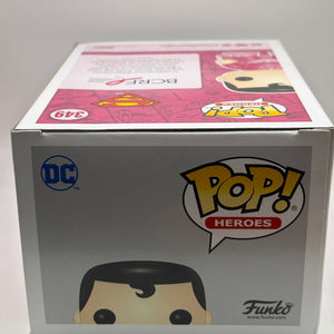 Funko POP! Heroes #349 Superman Dean Cain Signed PSA COA FRENLY BRICKS - Open 7 Days