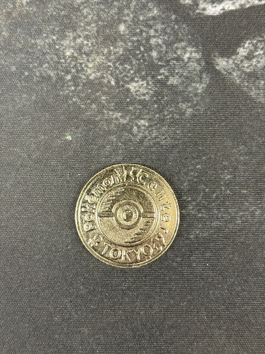 2002 Pokemon Center Tokyo Winner Token Coin Rare! FRENLY BRICKS - Open 7 Days