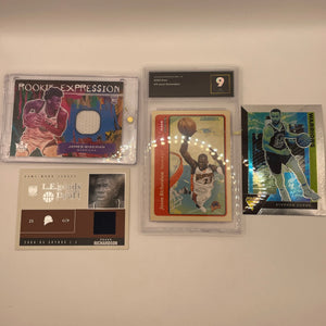 NBA Auto & Patch Golden State Warriors sports card lot , bundle - James Wiseman  + more (lot#44) FRENLY BRICKS - Open 7 Days