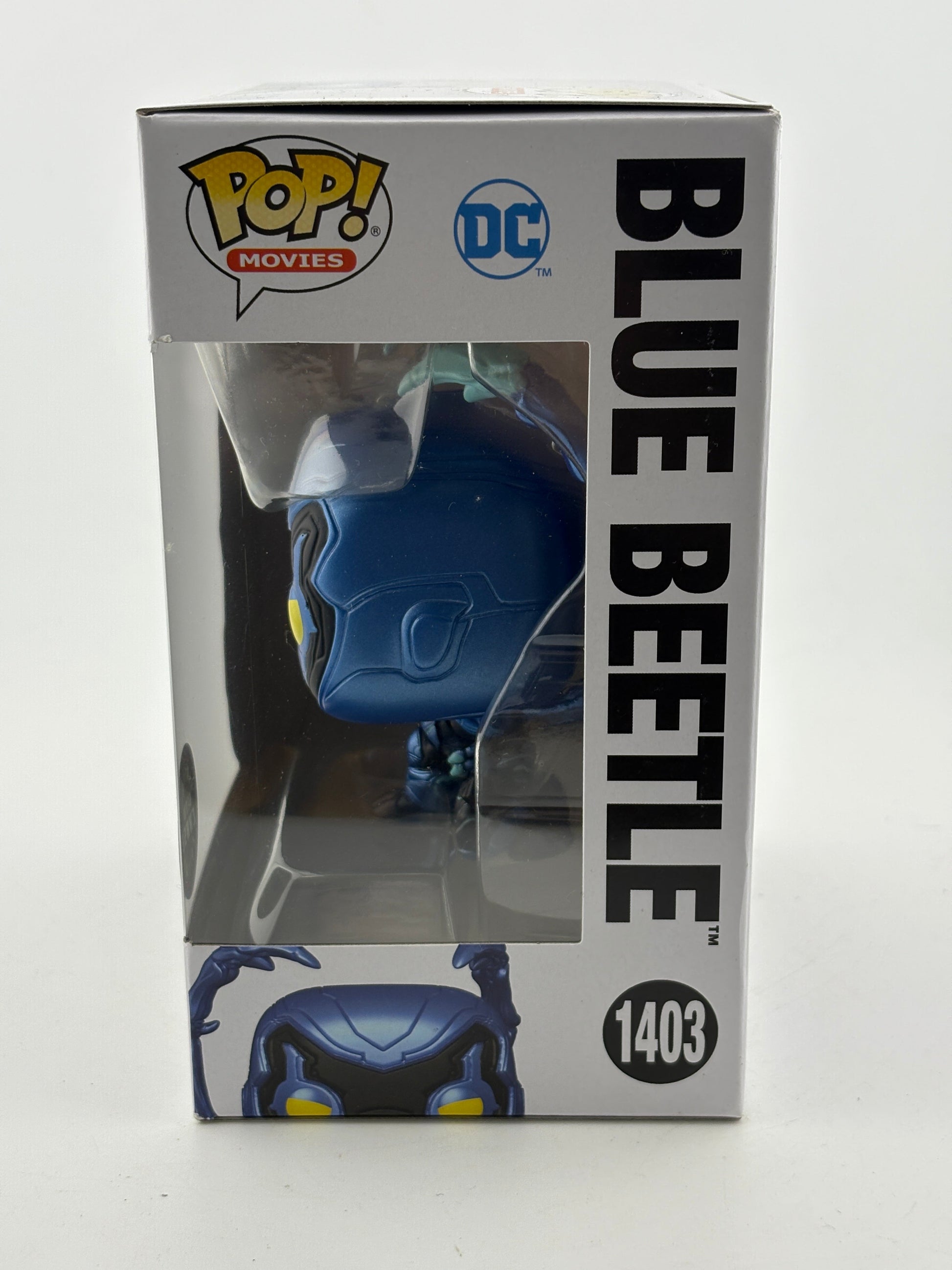 Funko POP! Movies Blue Beetle #1403 Blue Beetle Limited Glow Chase FRENLY BRICKS - Open 7 Days
