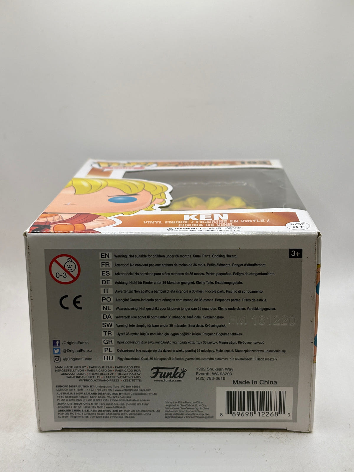 Funko POP! Games Street Fighter #193 Ken Vinyl Figure image 6