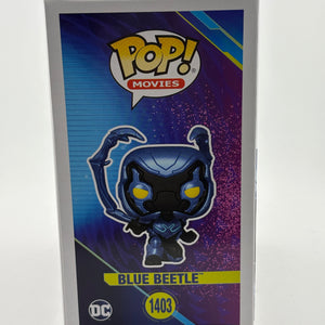 Funko POP! Movies Blue Beetle #1403 Blue Beetle Limited Glow Chase FRENLY BRICKS - Open 7 Days