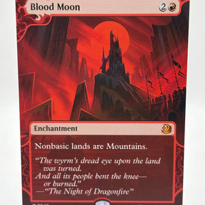 Magic The Gathering - Blood Moon Extended Art Mythic #0040 WOT LP FRENLY BRICKS - Open 7 Days