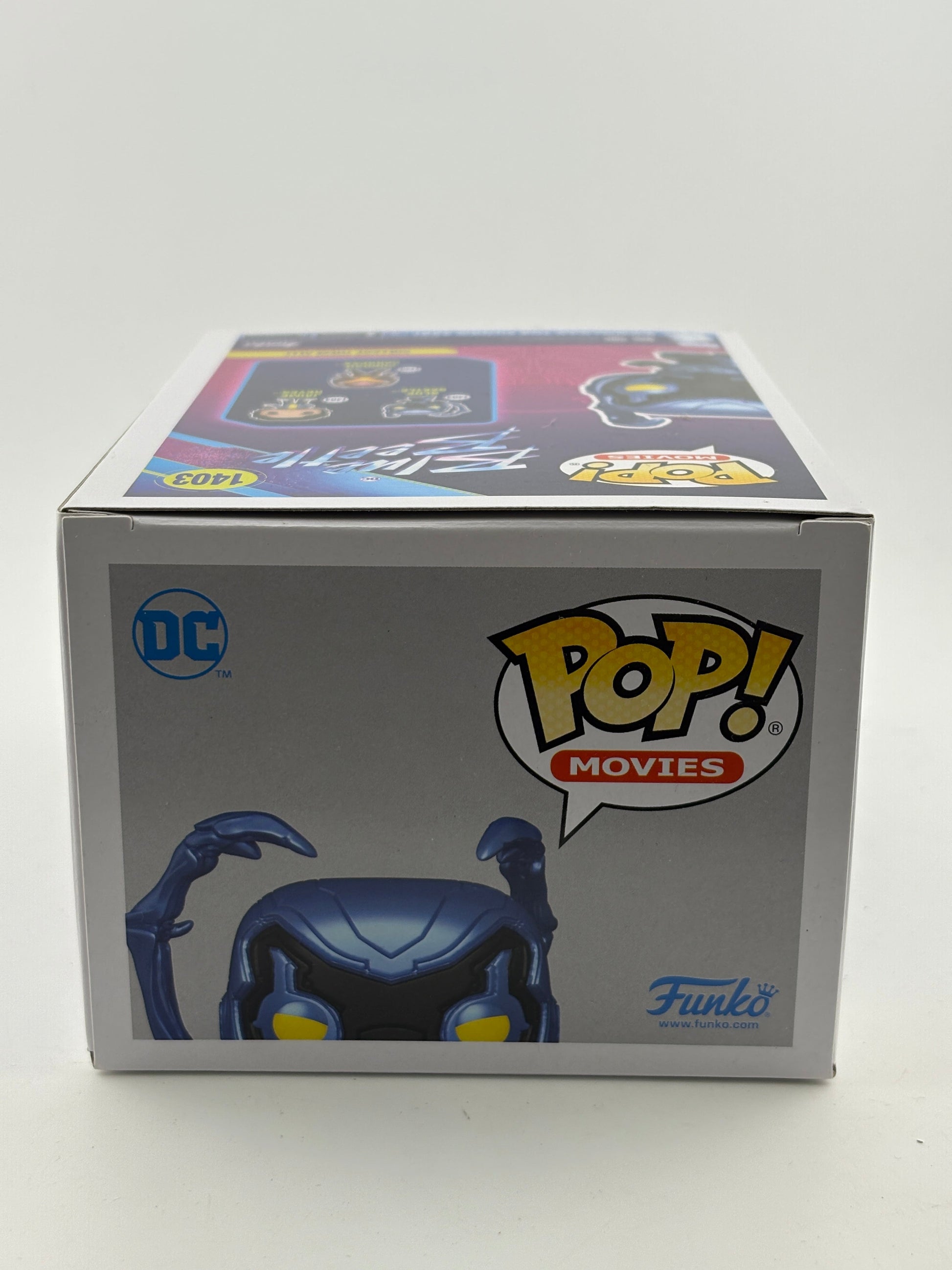 Funko POP! Movies Blue Beetle #1403 Blue Beetle Limited Glow Chase FRENLY BRICKS - Open 7 Days