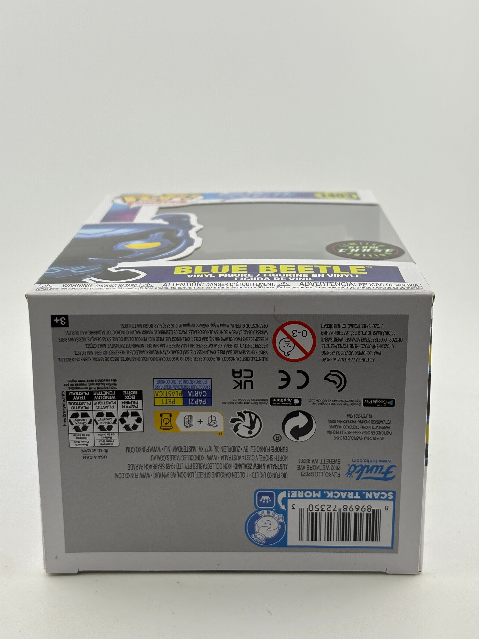 Funko POP! Movies Blue Beetle #1403 Blue Beetle Limited Glow Chase FRENLY BRICKS - Open 7 Days