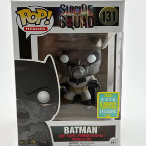 Funko POP! Heroes Suicide Squad #131 Batman 2016 Summer Con Limited FRENLY BRICKS - Open 7 Days