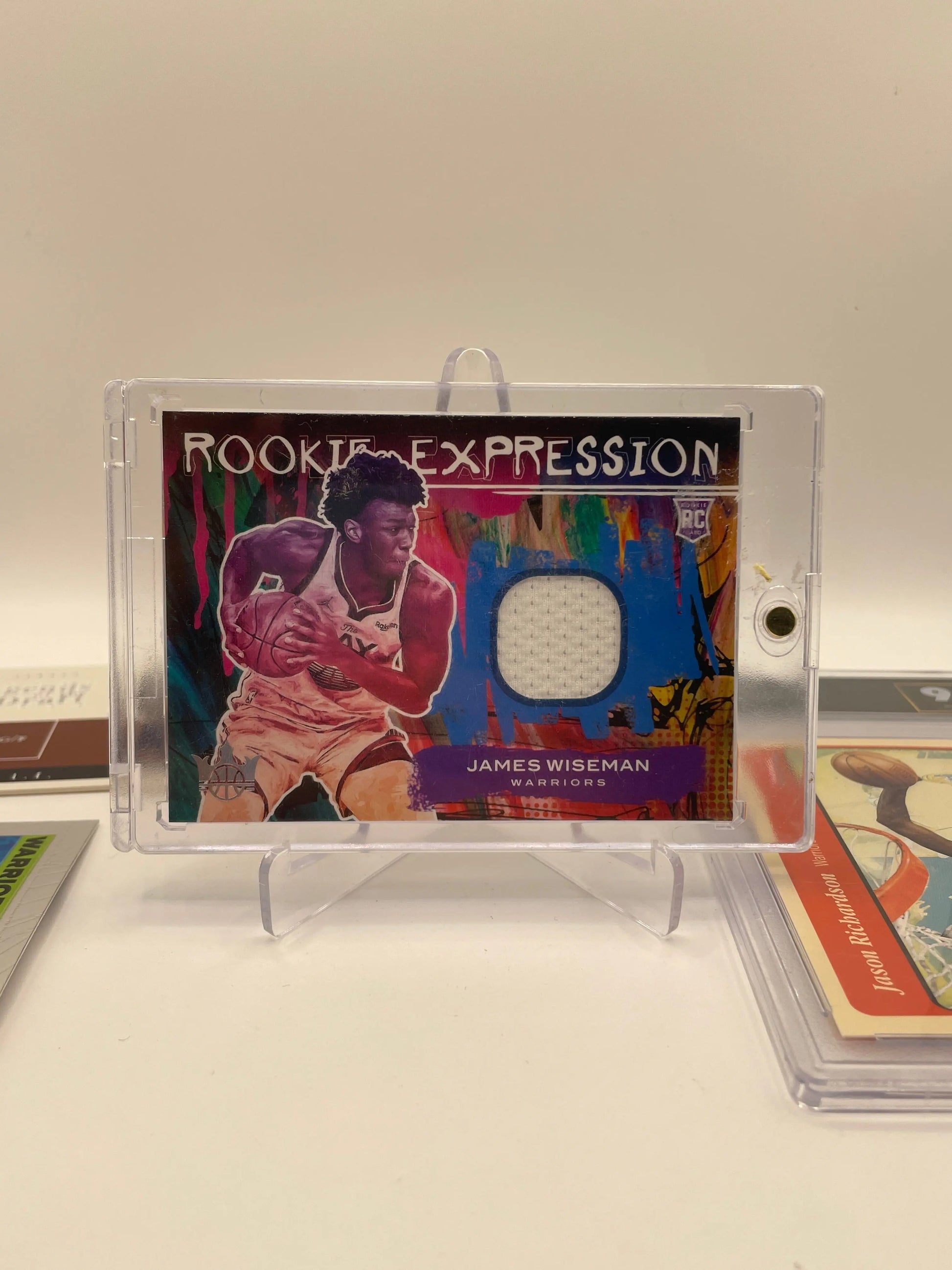 NBA Auto & Patch Golden State Warriors sports card lot , bundle - James Wiseman  + more (lot#44) FRENLY BRICKS - Open 7 Days