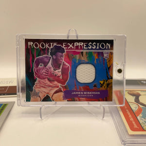 NBA Auto & Patch Golden State Warriors sports card lot , bundle - James Wiseman  + more (lot#44) FRENLY BRICKS - Open 7 Days