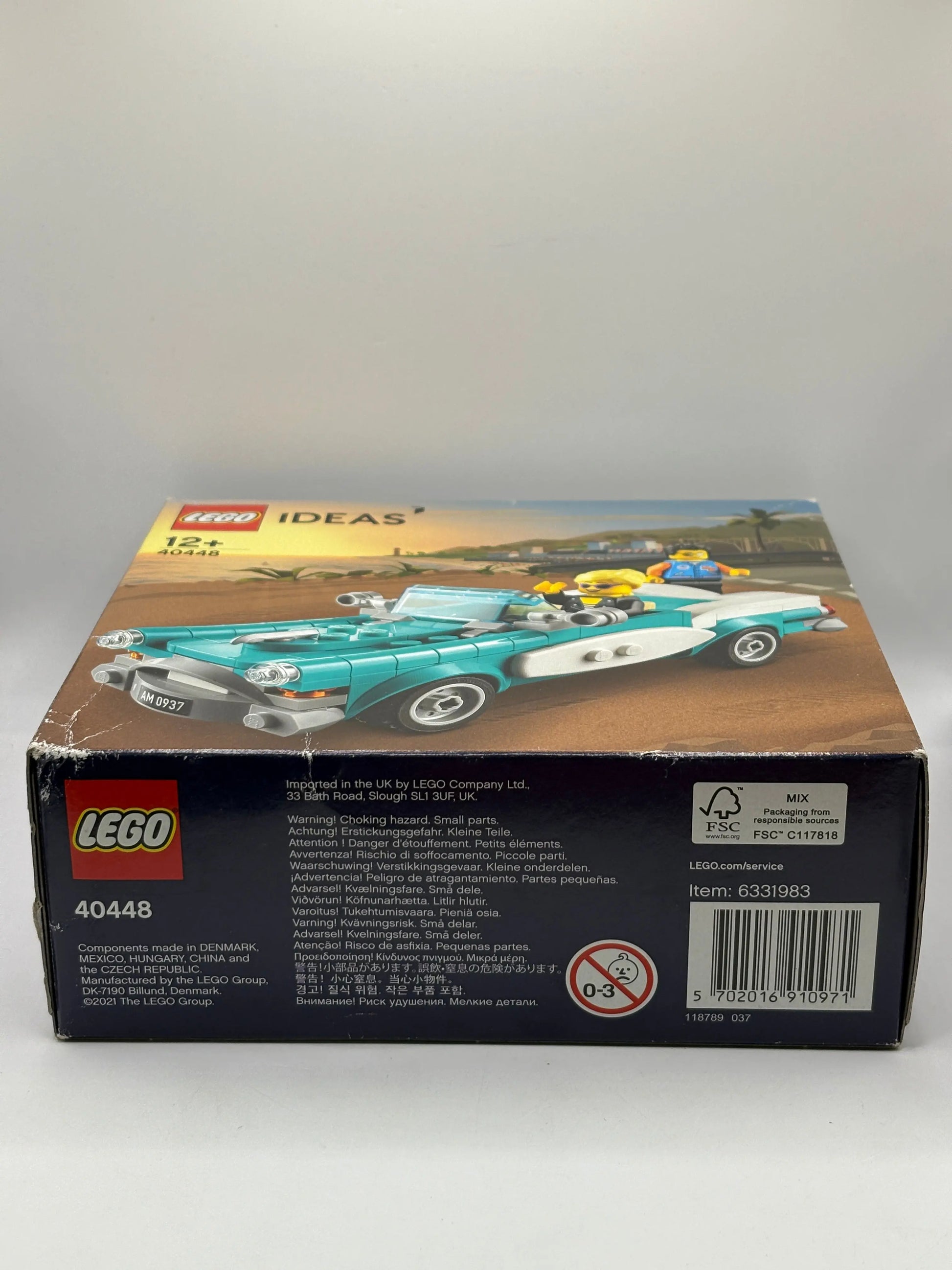 Lego IDEAS 40448 Classic Vintage Car Brand New and Sealed FRENLY BRICKS - Open 7 Days