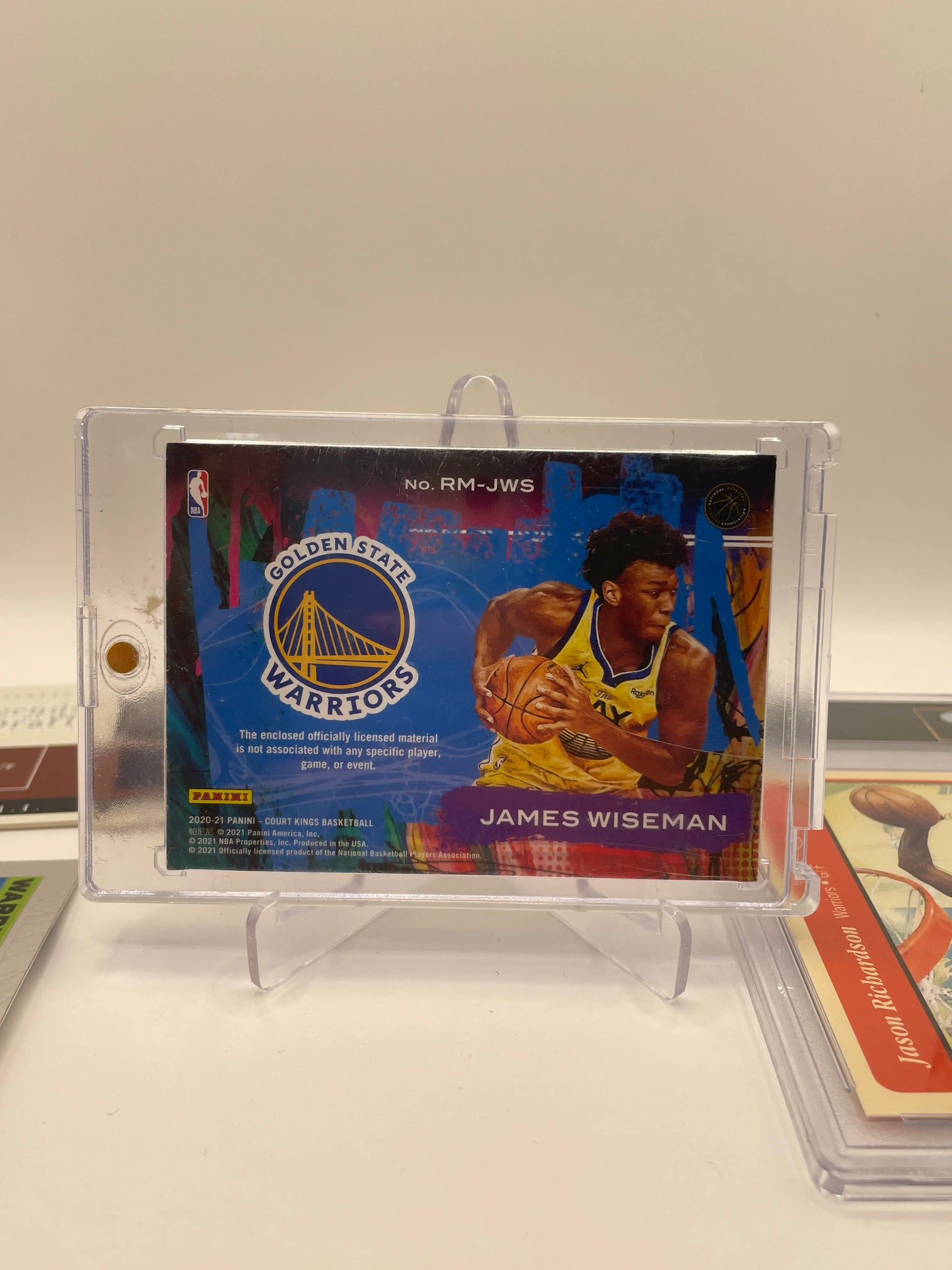 NBA Auto & Patch Golden State Warriors sports card lot , bundle - James Wiseman  + more (lot#44) FRENLY BRICKS - Open 7 Days