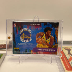 NBA Auto & Patch Golden State Warriors sports card lot , bundle - James Wiseman  + more (lot#44) FRENLY BRICKS - Open 7 Days