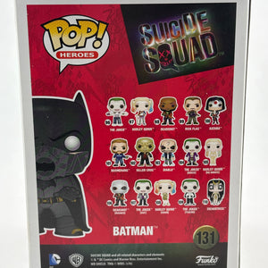 Funko POP! Heroes Suicide Squad #131 Batman 2016 Summer Con Limited FRENLY BRICKS - Open 7 Days