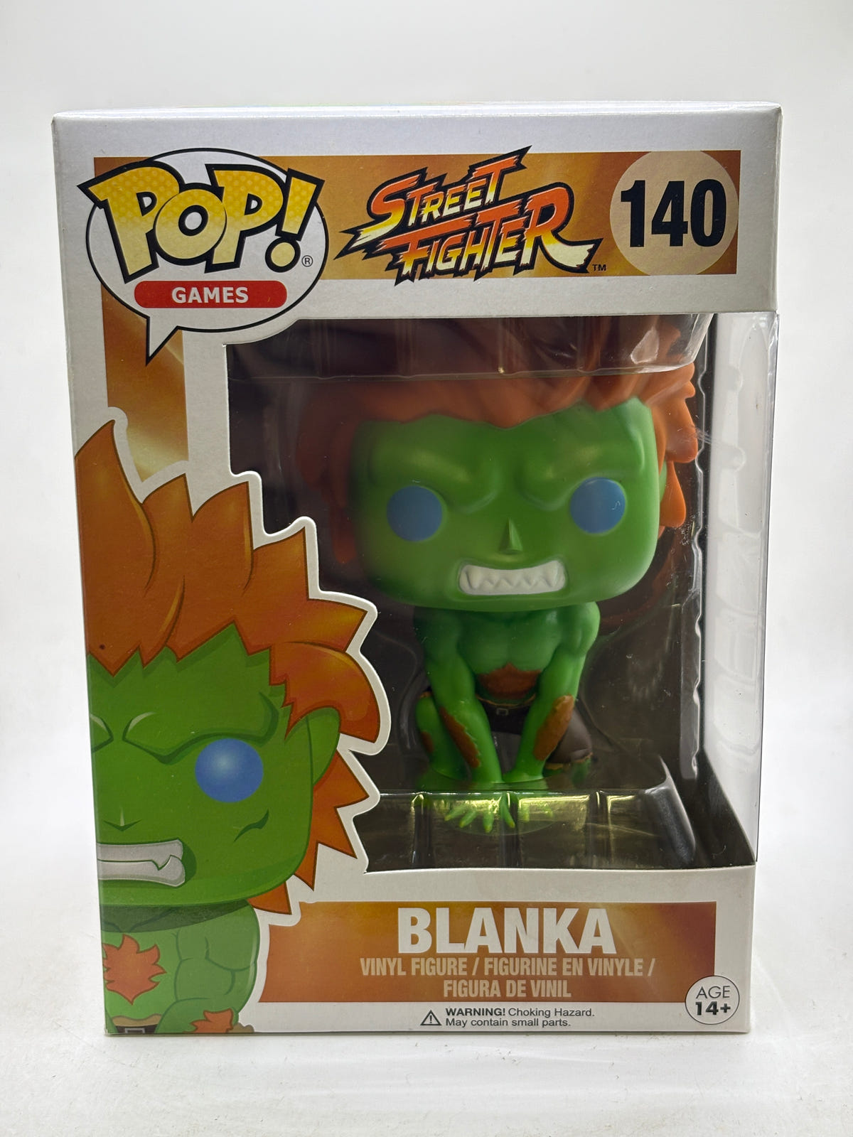 Funko POP! Games Street Fighter #140 Blanka Vinyl Figure image 1